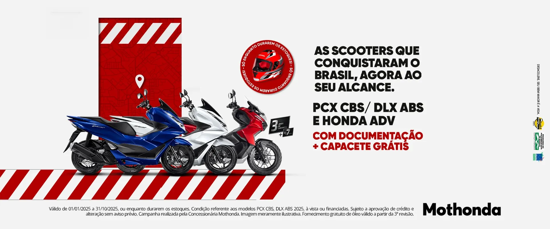 Banner Linha PCX Honda