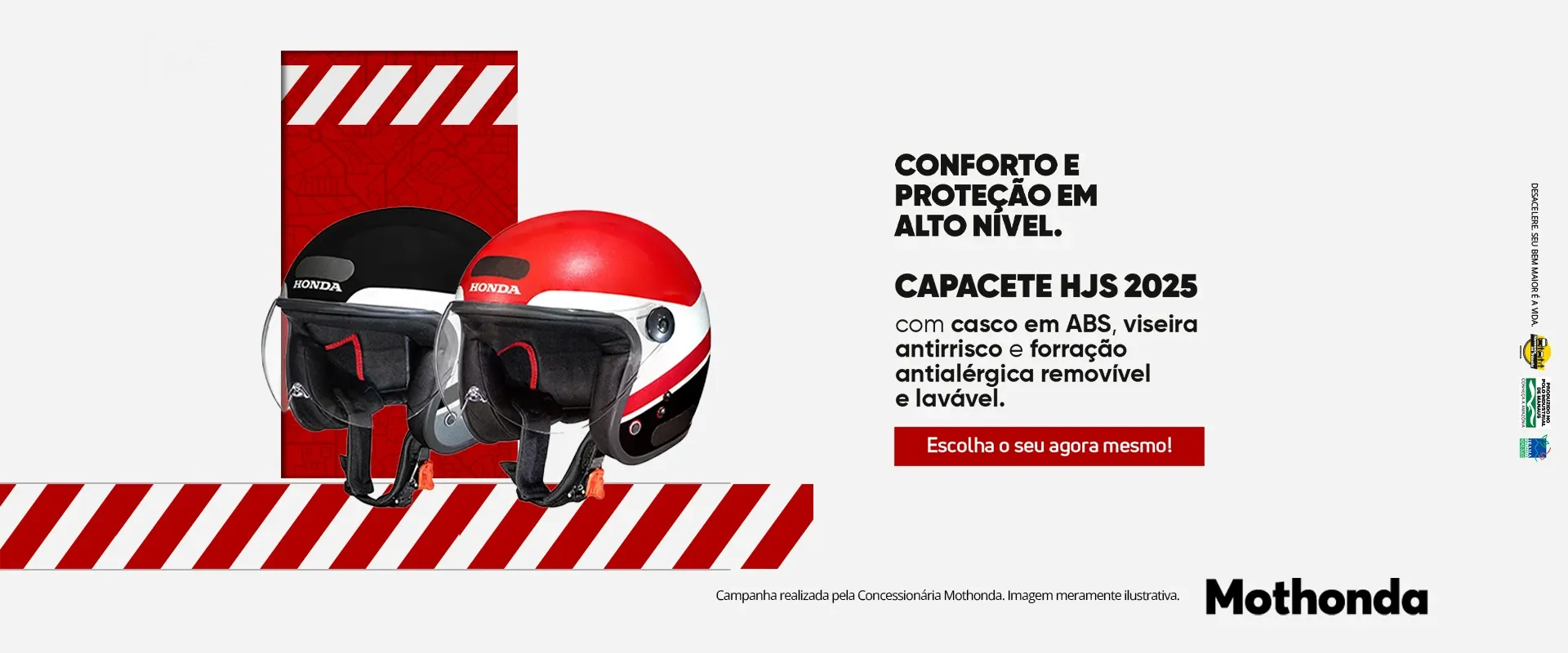 Capacete HSJ Honda