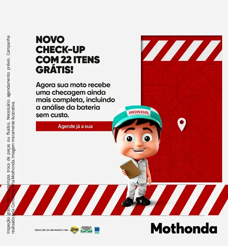 Banner Serviços Honda