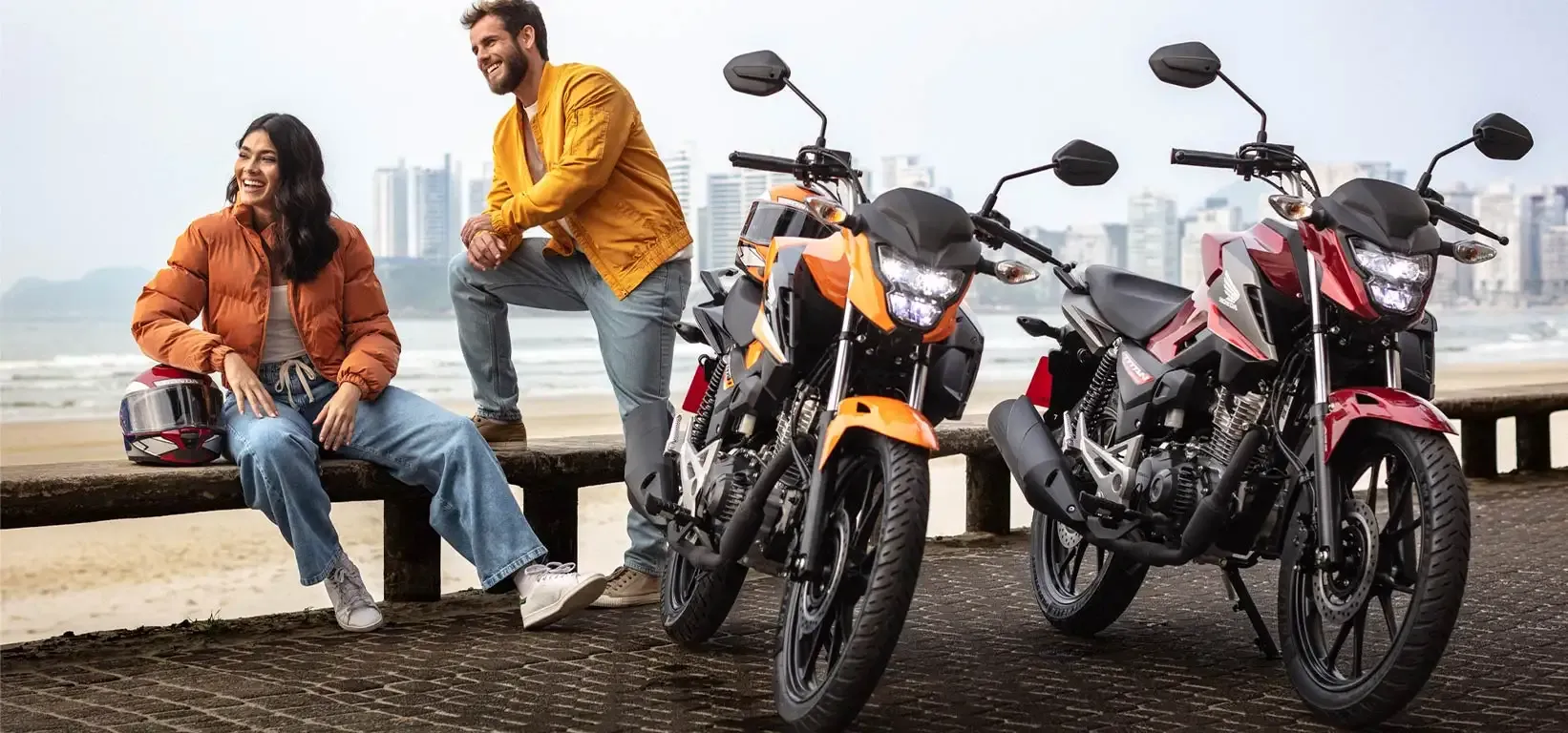 Design esportivo da Honda CG 160 Titan