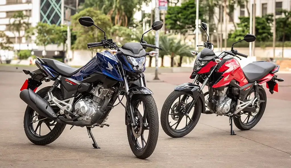 Novas cores da Honda CG 160 Fan