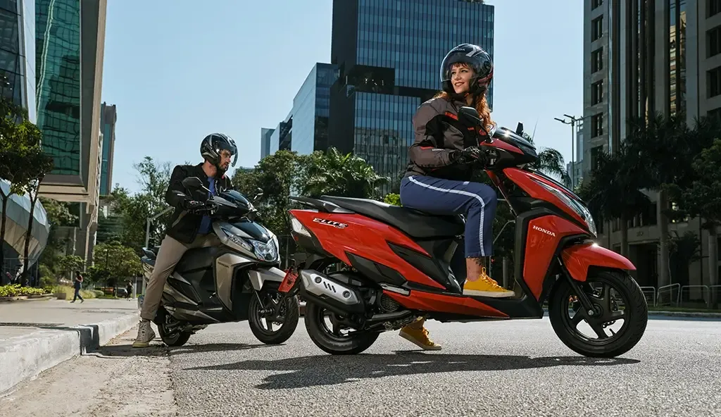 Motor com tecnologia eSP da Honda Elite 125