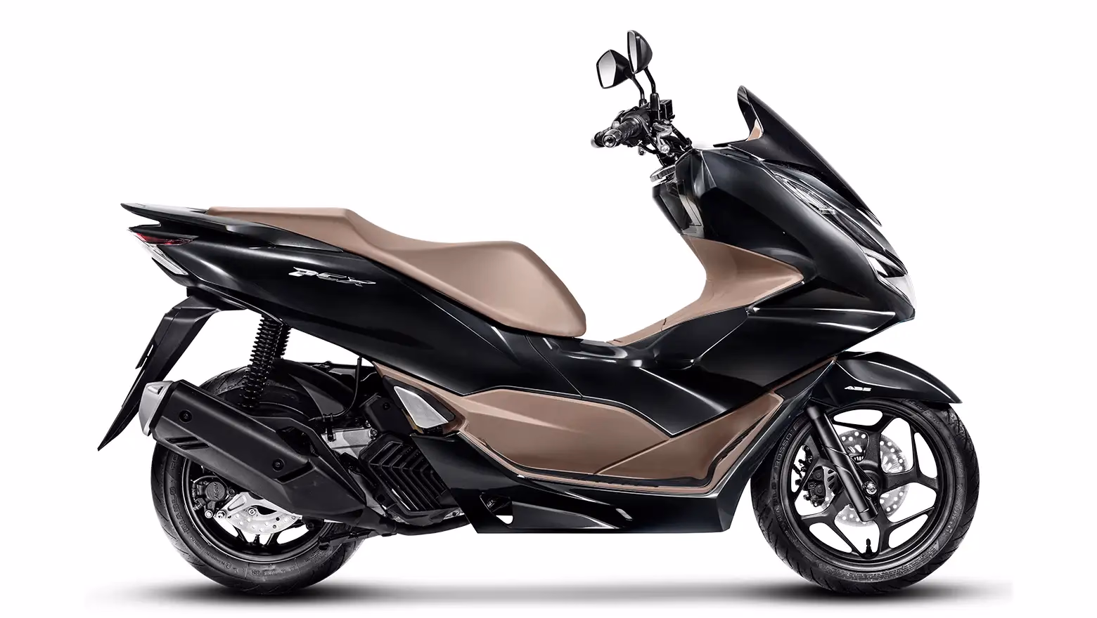 PCX na cor preto metálico, vista da lateral direita - 35 de 38