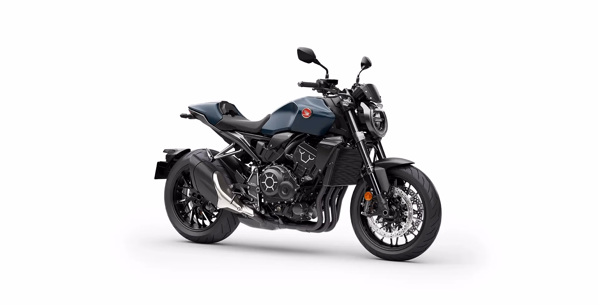 CB 1000R Black Edition lateral esquerda azul fosco - 6 de 10