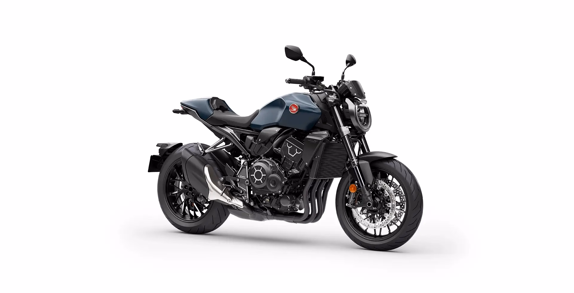 CB 1000R Black Edition lateral esquerda azul fosco - 6 de 10