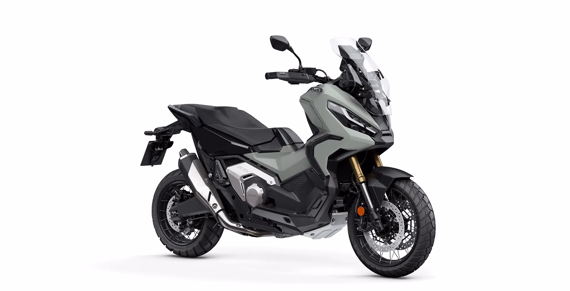 Honda X-ADV azul vista dianteira - 3 de 6
