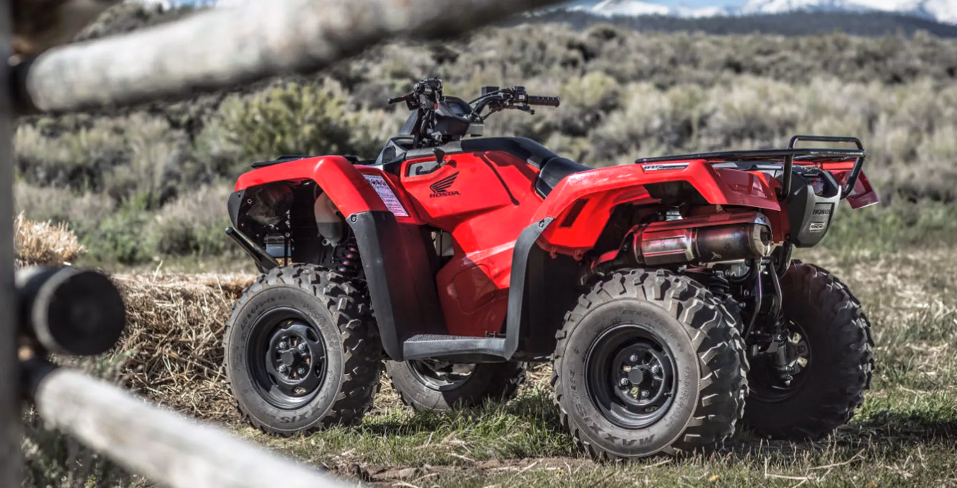 TRX 420 FourTrax em ambiente natural - 6 de 10