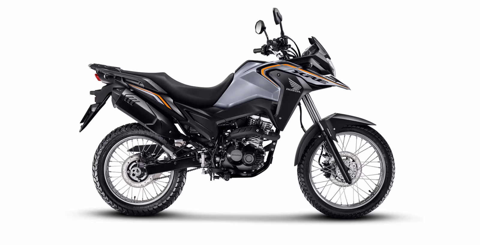 XRE 190 vista lateral na cor cinza - 1 de 12