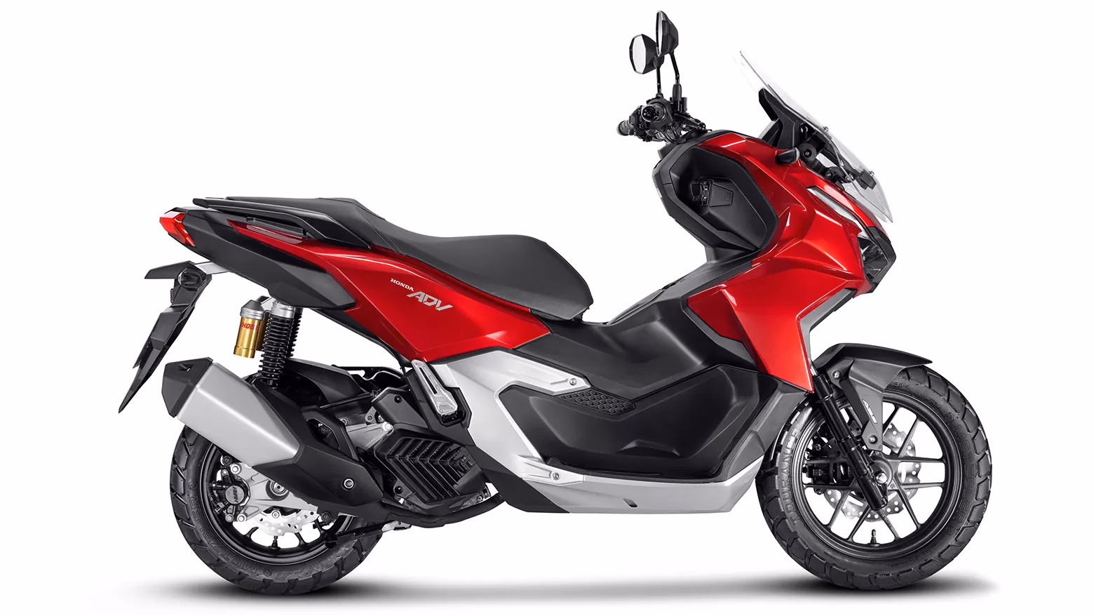 Honda ADV vermelha vista lateral - 8 de 8