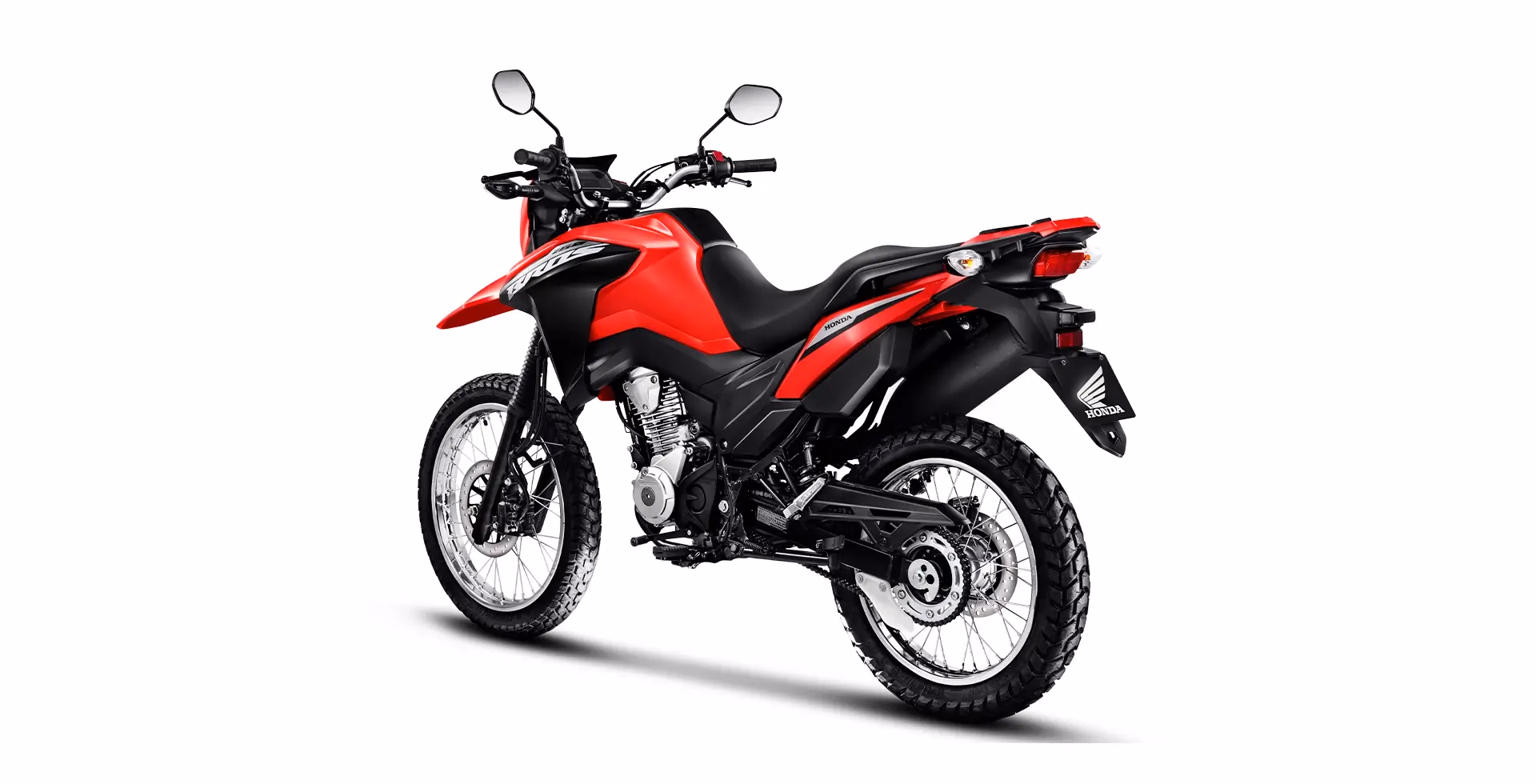 NXR 160 Bros traseira esquerda vermelho - 12 de 17